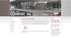 Desktop Screenshot of cohatec.ch